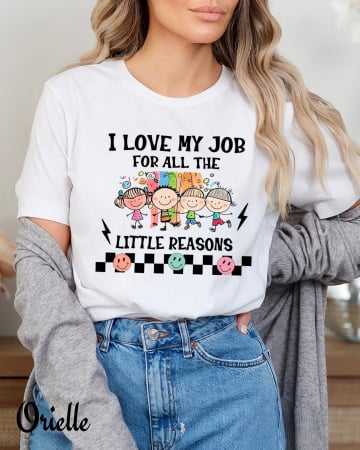 De Scoala - Tricou Little Reasons
