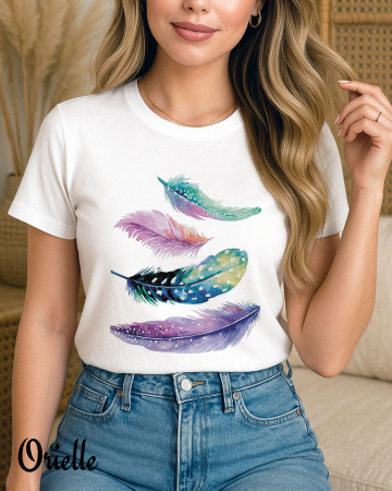 Vara - Tricou Aura Feathers