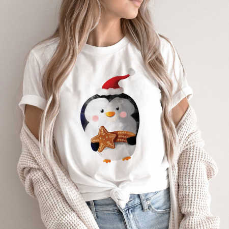 Craciun - Tricou Baby Penguin