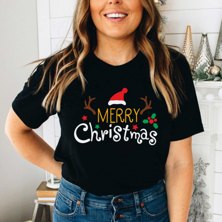 Craciun - Tricou Merry Christmas