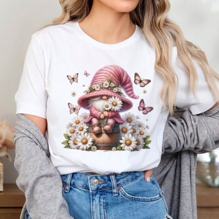 Primavara - Tricou Daisy Gnome
