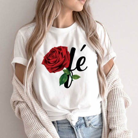 Flori - Tricou Rose