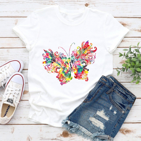 Fluturi - Tricou Bright Butterfly