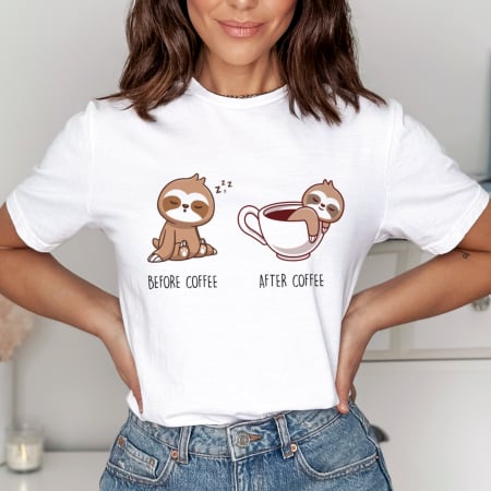 Animale - Tricou Coffee Sloth
