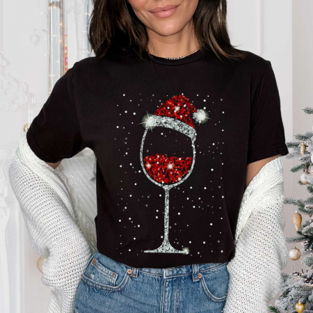 Craciun - Tricou Festive Wine