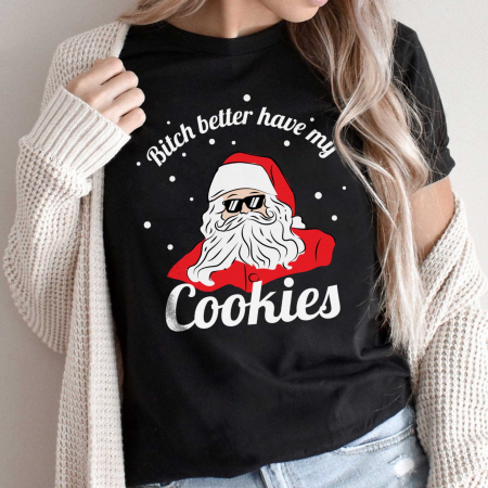 Craciun - Tricou Better Have Cookies