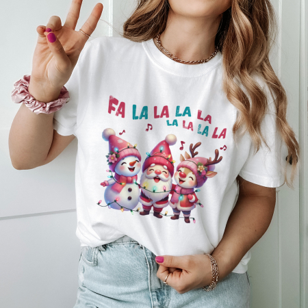 Tricouri Dama - Tricou Christmas Singing