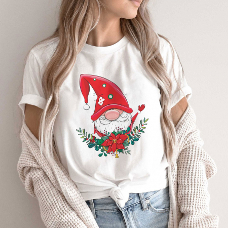 Craciun - Tricou Santa Gnome