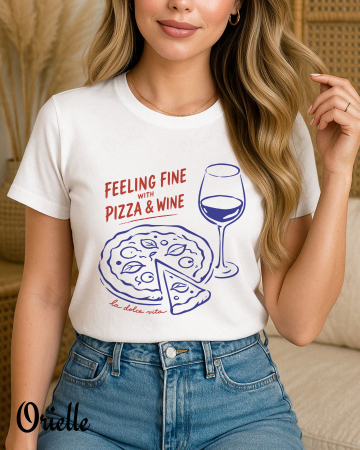 Vara - Tricou Pizza and Wine