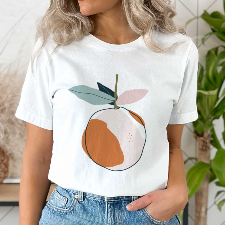 Abstract - Tricou Citrus Deco
