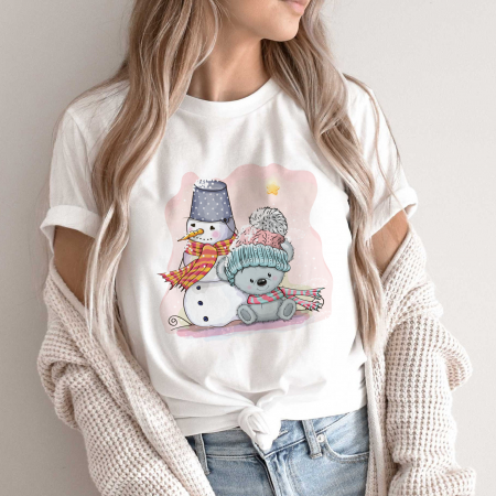 Craciun - Tricou Pink Winter