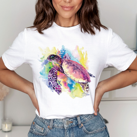 Animale - Tricou Colorful Turtle