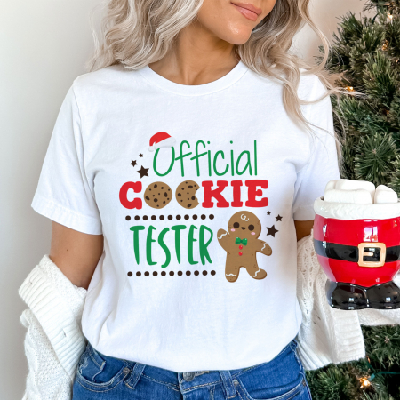 Craciun - Tricou Cookie Tester