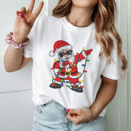 Craciun - Tricou Cool Santa
