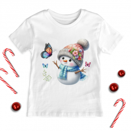 Craciun Copii - Tricou Copil Frosty Friends