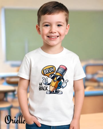 Tricouri copii - Tricou Copil Funny Bruh