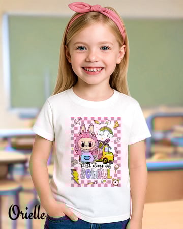 Tricouri copii - Tricou Copil First Day Girl