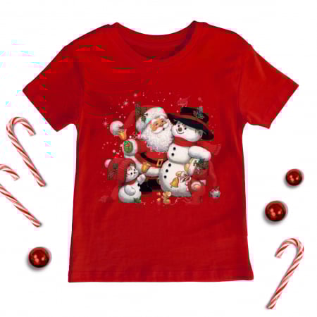 Craciun Copii - Tricou Copil Jolly Friends