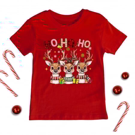 Craciun Copii - Tricou Copil Reindeers Cheer