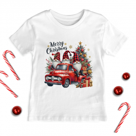 Craciun Copii - Tricou Copil Road Trip Gnomes