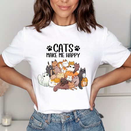 Animale - Tricou Happy Cats