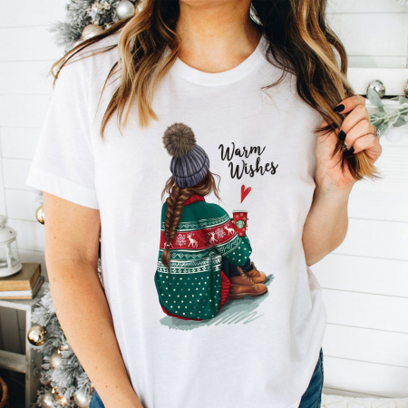 Craciun - Tricou Warm Wishes