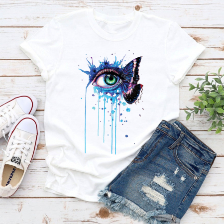 Fluturi - Tricou Blue Eye