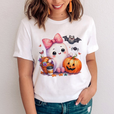 Tricouri Toamna - Tricou Girly Halloween