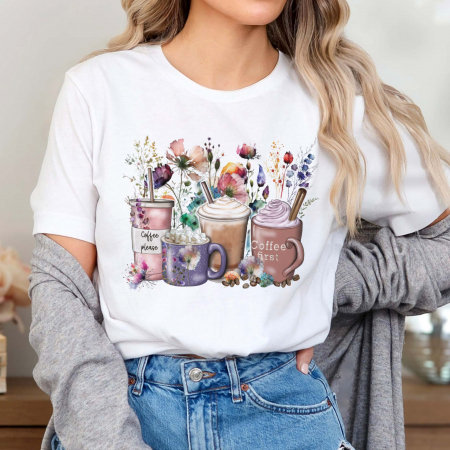 Primavara - Tricou Garden Coffee