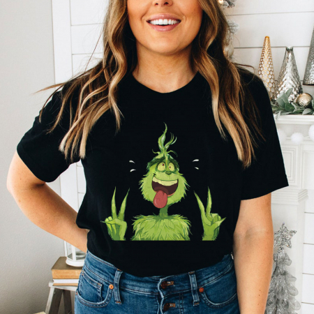 Craciun - Tricou Crazy Grinch