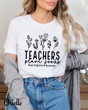 De Scoala - Tricou Grow Seeds