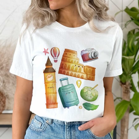 Travel - Tricou Happy Travels