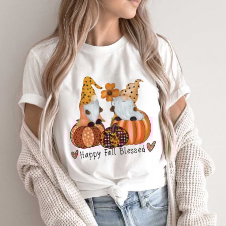 Tricouri Toamna - Tricou Happy Fall