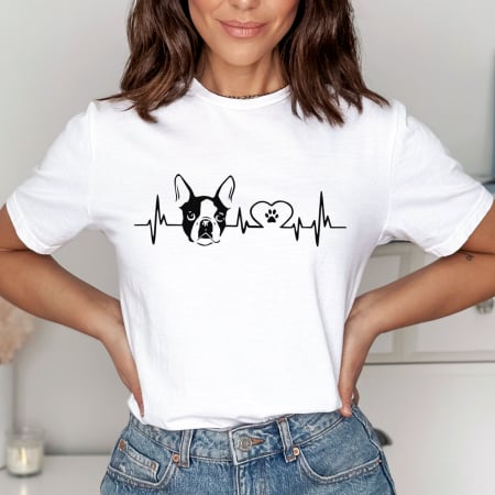 Animale - Tricou Heartbeat Dog