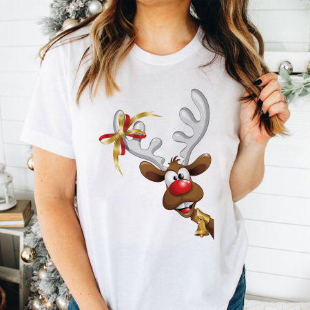 Craciun - Tricou Crazy Deer