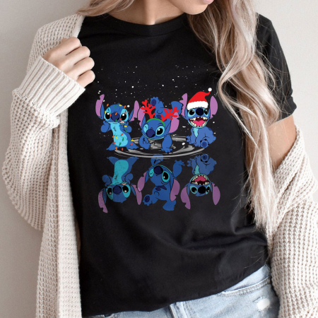 Craciun - Tricou Blue Christmas