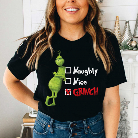 Craciun - Tricou Naughty Nice