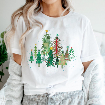 Craciun - Tricou Holly Forest