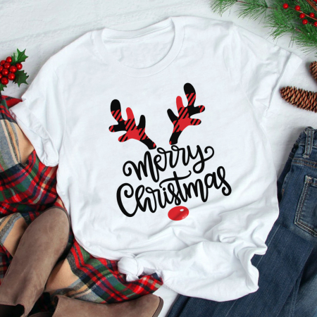 Craciun - Tricou Merry Reindeer