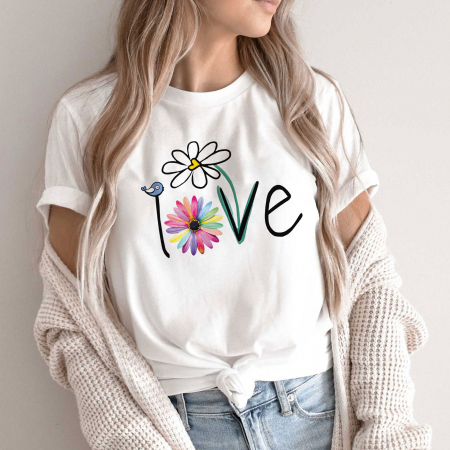 Flori - Tricou Love Flowers