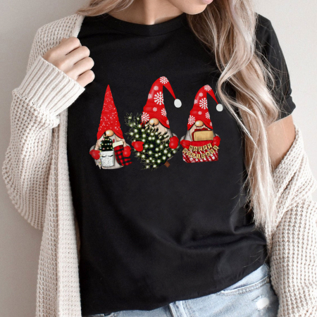 Craciun - Tricou Gnomie Holiday