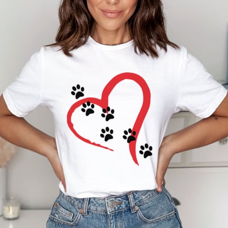 Animale - Tricou Lovely Footsteps