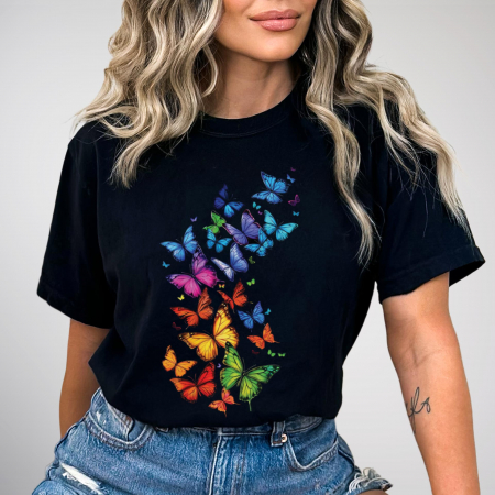 Primavara - Tricou Colorful Swarm