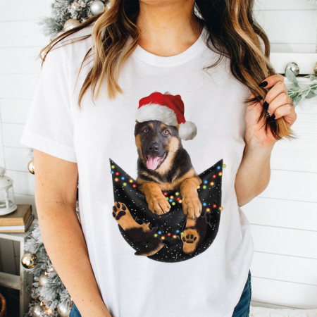 Craciun - Tricou Merry Dog