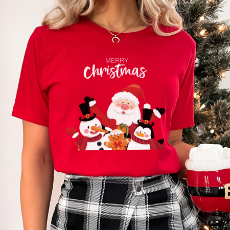 Tricouri Dama - Tricou Merry Friends