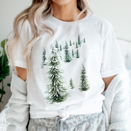 Craciun - Tricou Frozen Forest