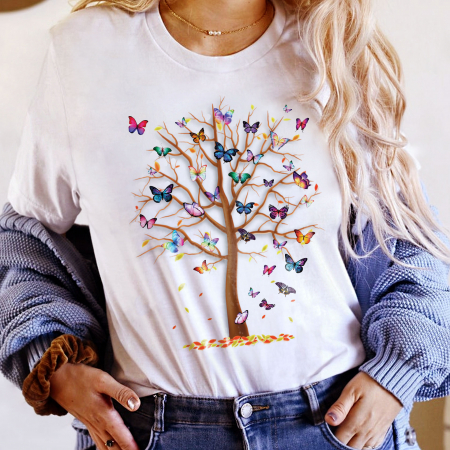 Natura - Tricou Butterflies Tree