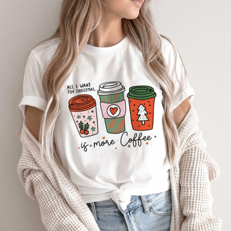 Craciun - Tricou More Coffee