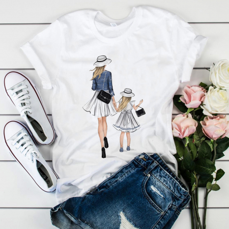 Mame - Tricou Mom and girl