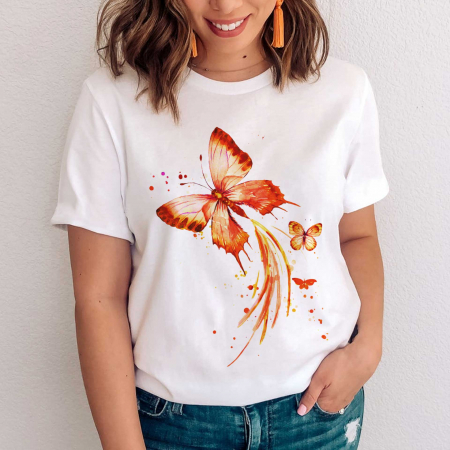 Tricouri Toamna - Tricou Fall Butterfly